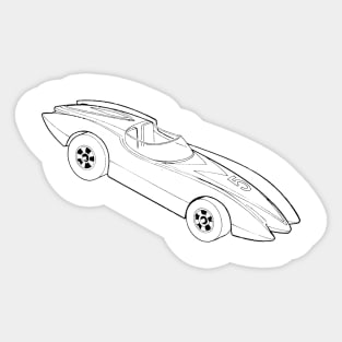 Hot Wheels Second Wind Sticker